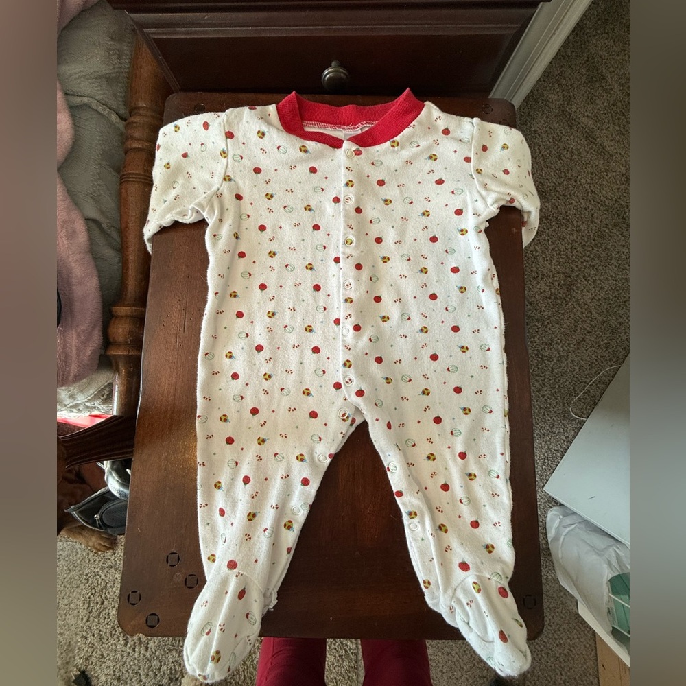 Christmas ornament onesie 6-9m